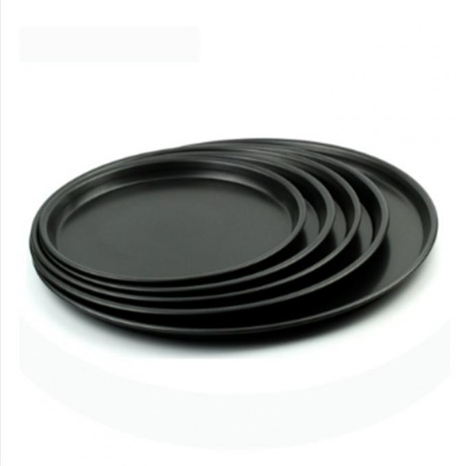 Rk Bakeware China-Hard Anodize Coat Thin Crust Aluminium Pizza Tray