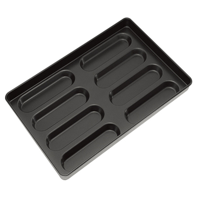 Rk Bakeware China-600X400 ননস্টিক হট ডগ বান প্যান /হট ডগ প্যান