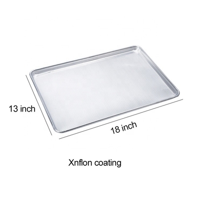 18&quot;*13&quot;*1&quot; পূর্ণ ছিদ্রযুক্ত বেকিং রুটি ট্রে বার্গার বা হ্যামবার্গার বা হট ডগ অ্যান্টি-স্টিক বুন বেকিং প্যান অ্যালুমিনিয়াম রুটি প্যান