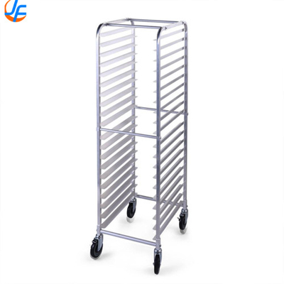 RK Bakeware China-40 প্যান এন্ড লোড বন্ধ বুন / শীট প্যান র্যাক - একত্রিত
