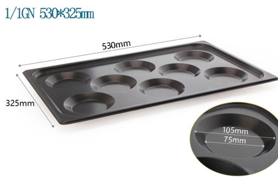 RK Bakeware China Foodservice Rational GN1/1 530X325 ননস্টিক অ্যালুমিনিয়াম ডিম বেকিং প্যান