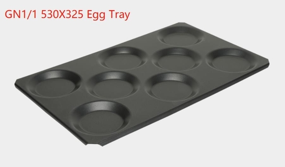 RK Bakeware China Foodservice Rational GN1/1 530X325 ননস্টিক অ্যালুমিনিয়াম ডিম বেকিং প্যান