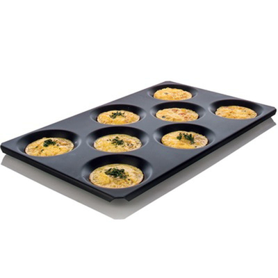 RK Bakeware China Foodservice Rational GN1/1 530X325 ননস্টিক অ্যালুমিনিয়াম ডিম বেকিং প্যান