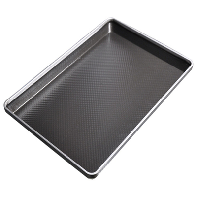 RK বেকওয়্যার চীন ফুড সার্ভিস NSF 600X400mm 90 ডিগ্রি ননস্টিক বাণিজ্যিক কুকি বেকিং ট্রে