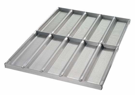RK Bakeware China Foodservice NSF 49015 গ্লেজ অ্যালুমিনিয়াম সাব স্যান্ডউইচ রোল প্যান বেকিং ট্রে