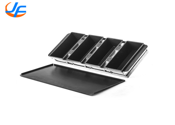 RK Bakeware China Foodservice NSF ড্রপ অন ব্রেড প্যান ঢাকনা অ্যালুমিনিয়াম খাদ পুলম্যান প্যান, নন স্টিক টোস্ট ব্রেড বেকিং প্যান