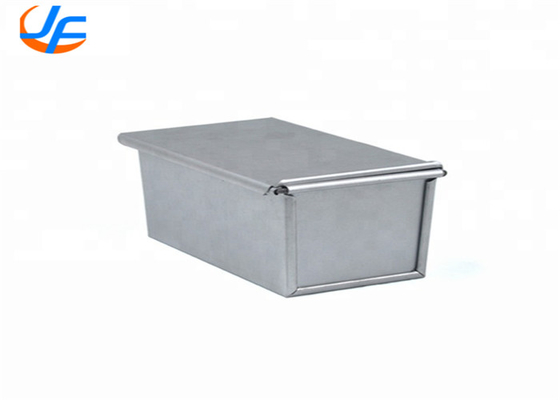 RK Bakeware China Manufacturer-Single Aluminum Pullman Bread Pan With Cover / Baking Mould Cake Toast Bread Mould