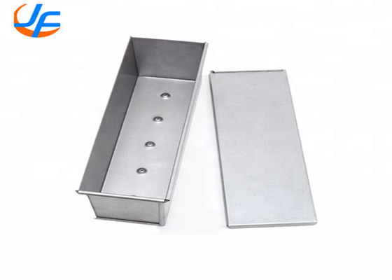 RK Bakeware China Manufacturer-Single Aluminum Pullman Bread Pan With Cover / Baking Mould Cake Toast Bread Mould