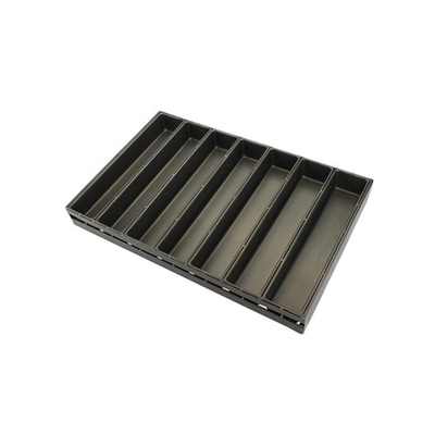 Rk Bakeware China Manufacturer-Nonstick গ্লাসড 3 স্ট্র্যাপস গ্লাসড কাঁচা/প্যাকেজ রোল প্যান