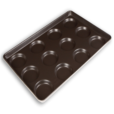 Rk Bakeware China-600X400 ননস্টিক হট ডগ বান প্যান /হট ডগ প্যান