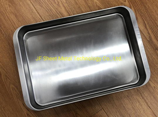 Rk Bakeware China-Deep-Draw SUS304 রেইনলেস স্টীল ফুড ট্রে বেকারি, রুটি, কেক জন্য
