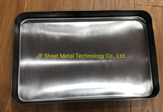 Rk Bakeware China-Deep-Draw SUS304 রেইনলেস স্টীল ফুড ট্রে বেকারি, রুটি, কেক জন্য