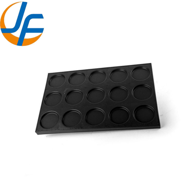 Rk Bakeware China Manufacturer-Nonstick Glazed Hamburger Roll Baking Tray for Commercial Bakeries (বাণিজ্যিক বেকারিগুলির জন্য ননস্টিক গ্লাসড হ্যামবার্গার রোল বেকিং ট্রে)