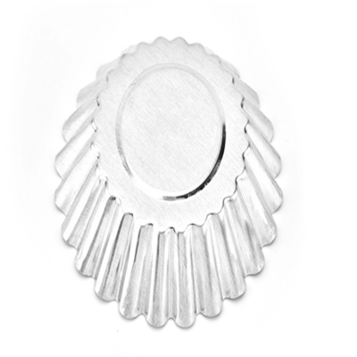 Rk Bakeware China-5 7/8&quot; X 1 1/2&quot; ফ্লুট অ্যান্টি-স্টিক ডিপ টার্ট / কুইচ প্যান সরাতে পারা নীচে
