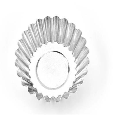 Rk Bakeware China-5 7/8&quot; X 1 1/2&quot; ফ্লুট অ্যান্টি-স্টিক ডিপ টার্ট / কুইচ প্যান সরাতে পারা নীচে