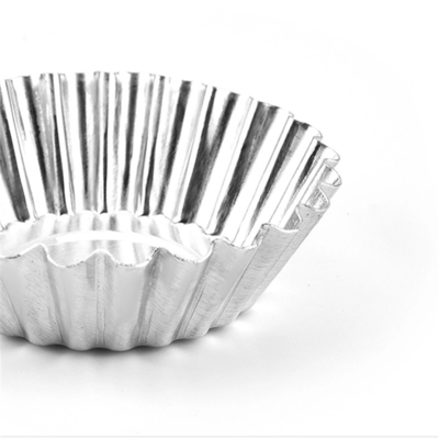 Rk Bakeware China-5 7/8&quot; X 1 1/2&quot; ফ্লুট অ্যান্টি-স্টিক ডিপ টার্ট / কুইচ প্যান সরাতে পারা নীচে