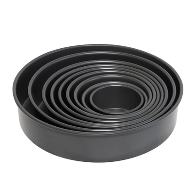Rk Bakeware China-49025 গ্লাসযুক্ত অ্যালুমিনিজড স্টিল গোলাকার কেক প্যান/ চিজ কেক/পাউন্ড কেক প্যান