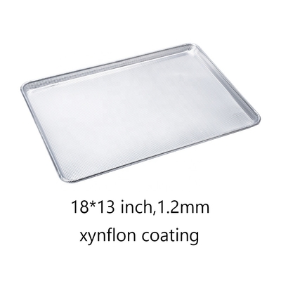 13 * 18 ইঞ্চি 1.2mm অ্যালুমিনিয়াম ট্রে লেপ প্যান অ্যান্টি-স্টিক প্যান মাংস প্যান গরম ট্রে