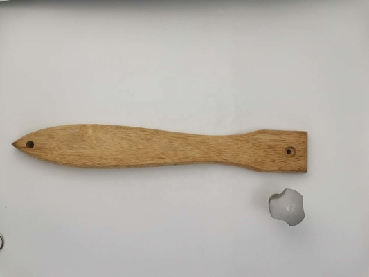 12&quot;*14&quot;*25'' Bandejas De Pasapalos De Piedra অ্যালুমিনিয়াম ধাতু পিৎজা খাঁজ ভাঁজ কাঠের হ্যান্ডেল পিৎজা স্কুপ ভাঁজ