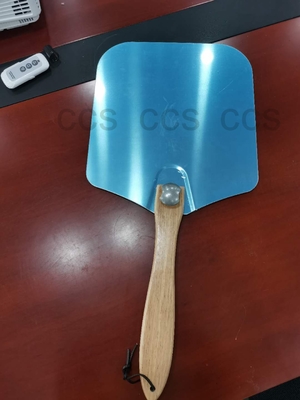 12&quot;X14&quot;X25' পিজা সরঞ্জাম টার্নিং পিজা খাঁজ অ্যালুমিনিয়াম পিজা খাঁজ ভাঁজযোগ্য ওক হ্যান্ডেল সঙ্গে