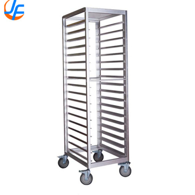 RK Bakeware China-40 প্যান এন্ড লোড বন্ধ বুন / শীট প্যান র্যাক - একত্রিত