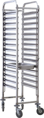 RK Bakeware China-Sinlge ওভেন র্যাক 610x750x1800 বেকিং ট্রে বেকারি ট্রলি শিল্পের জন্য
