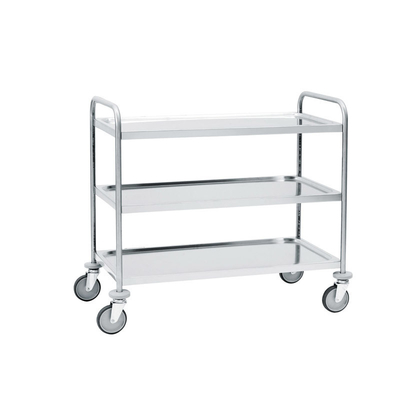 RK Bakeware China Manufacturer for Transport স্টেইনলেস স্টীল Gastronorm Rack ছোট ট্রলি