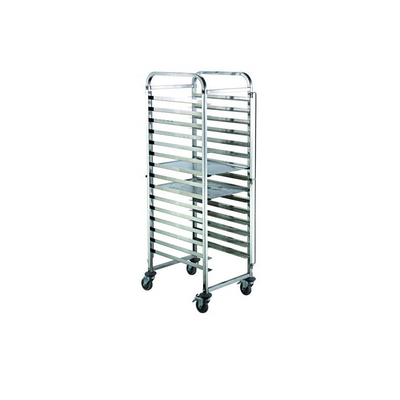 RK Bakeware China Manufacturer for Transport স্টেইনলেস স্টীল Gastronorm Rack ছোট ট্রলি