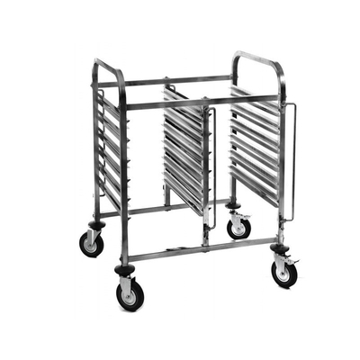 RK Bakeware China Manufacturer for Transport স্টেইনলেস স্টীল Gastronorm Rack ছোট ট্রলি