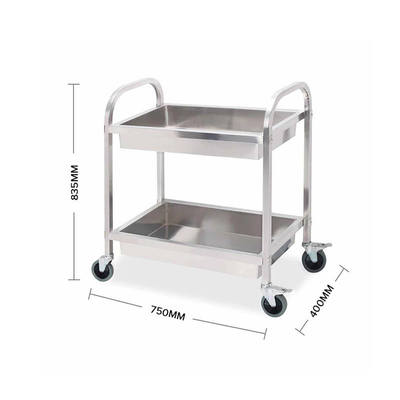 RK Bakeware China Manufacturer for Transport স্টেইনলেস স্টীল Gastronorm Rack ছোট ট্রলি
