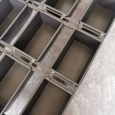 নন স্টিক PTFE 600x390 Al Alloy Baguette ফ্রেঞ্চ ব্রেড বেকিং ট্রে 9 স্ট্র্যাপড